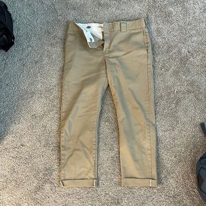 Dickies Slim Skinny Khaki Pants